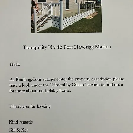 Tranquility No 42 Port Haverigg Marina *